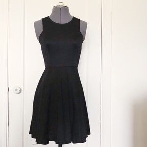 🎀 5/$25 NWT Amazon Leticia High Neck Black Fit and Flare Dress sz S